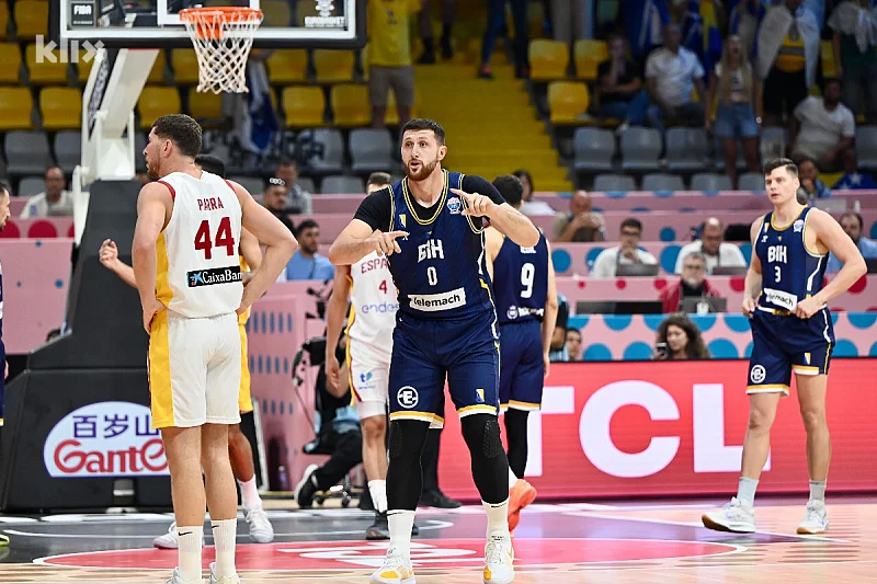 Košarkaši BiH večeras na popravnom protiv Italije nakon teškog poraza od Španije